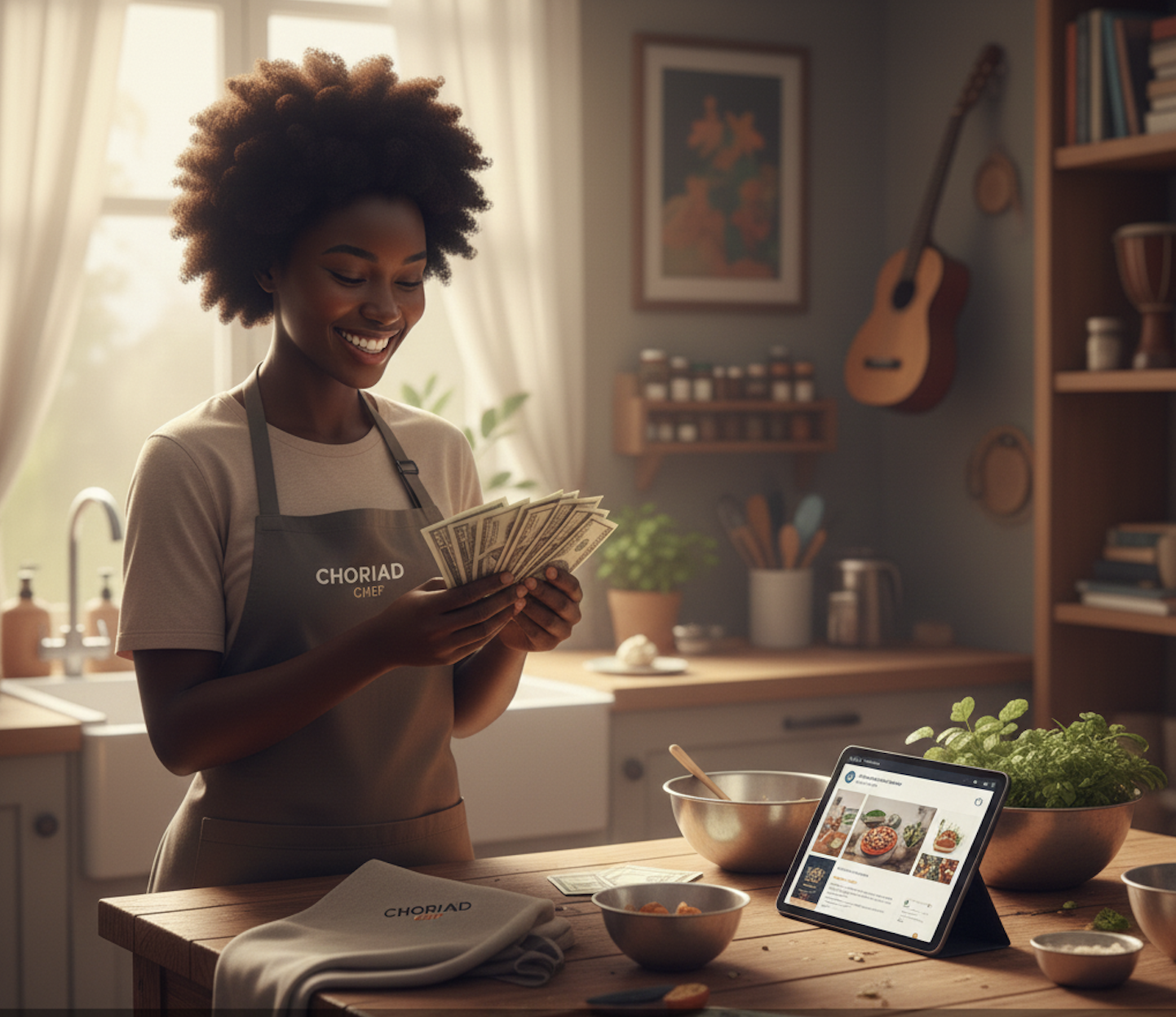 Provider earning with Choriad